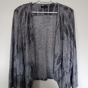 Vex Collection Grey and Black Cardigan